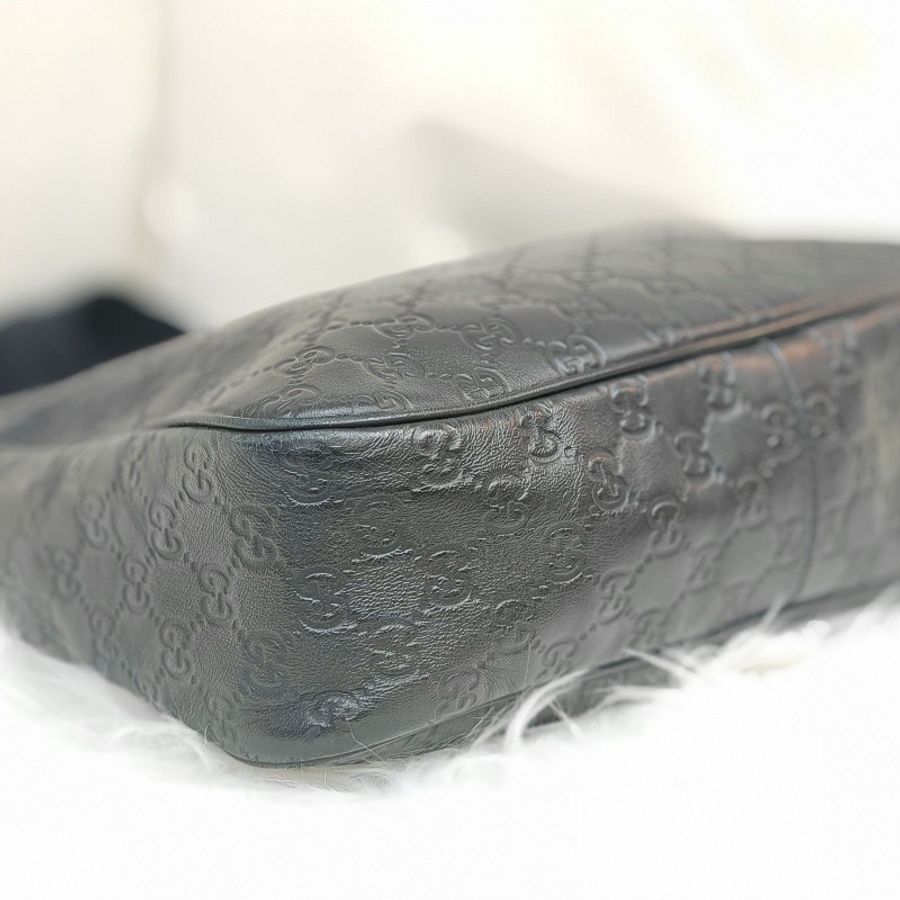 Gucci 黑色單肩斜挎包-3