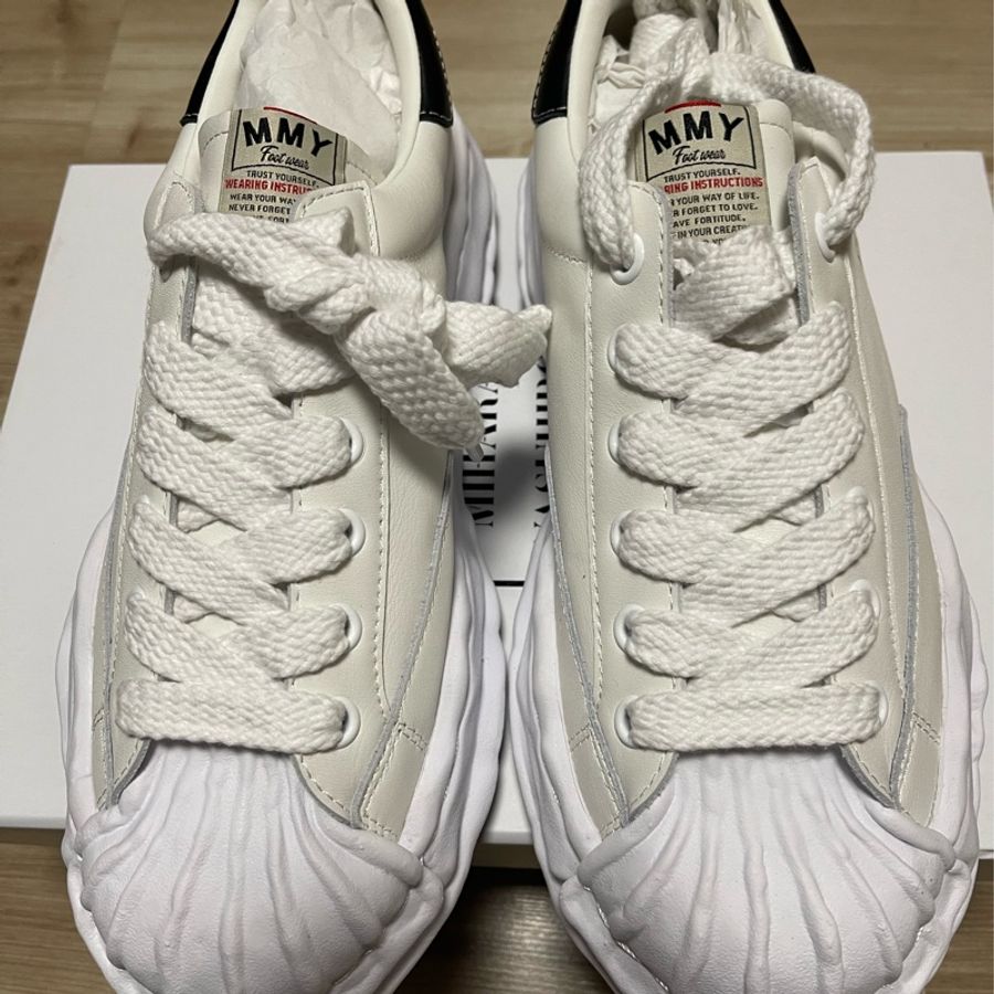 Maison Mihara Yasuhiro Mmy BLAKEY OG Sole Leather Low-top Sneaker-6