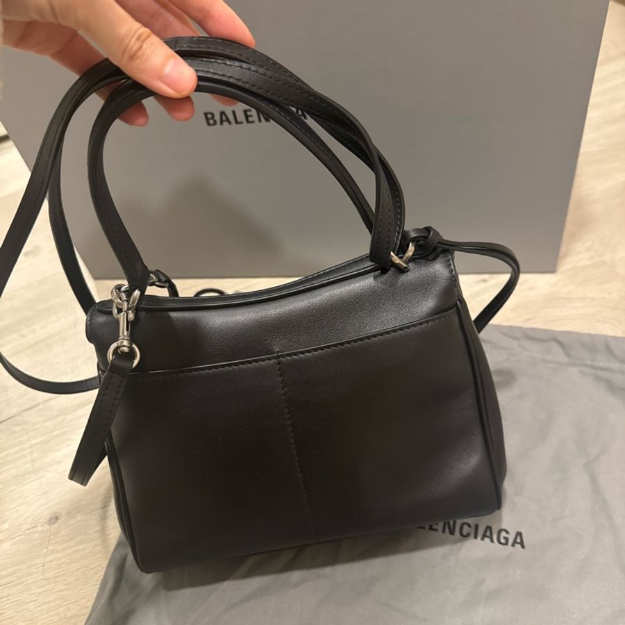 Balenciaga rodeo mini黑銀-1