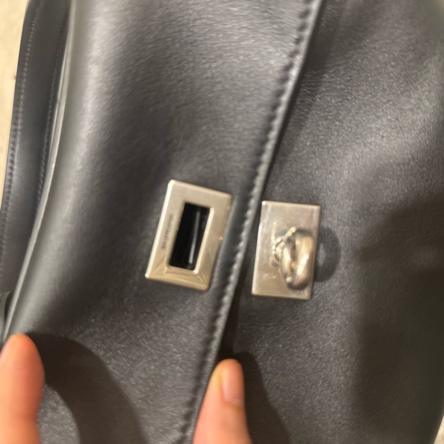 Balenciaga rodeo mini黑銀-13