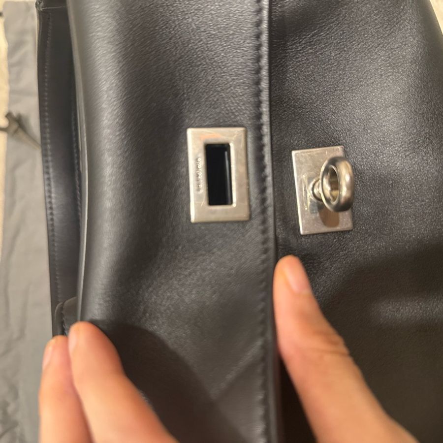 Balenciaga rodeo mini黑銀-14