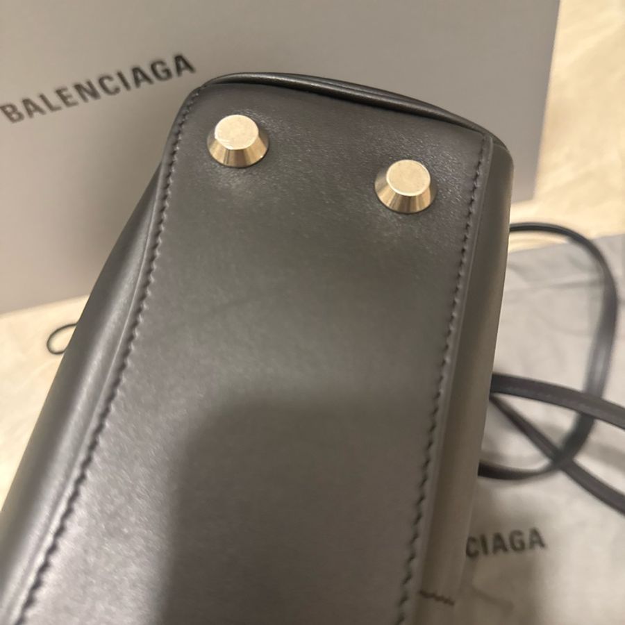 Balenciaga rodeo mini黑銀-20