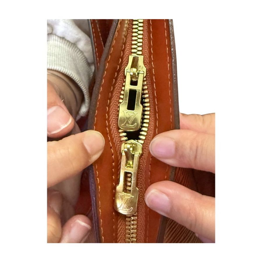 Louis Vuitton Epi Mabillon  肯亞棕色皮革 女士路易威登後背包 棕色 (近乎新品)-6