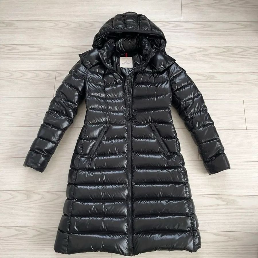 Moncler 黑色長版羽絨外套 ⚠️00號-0