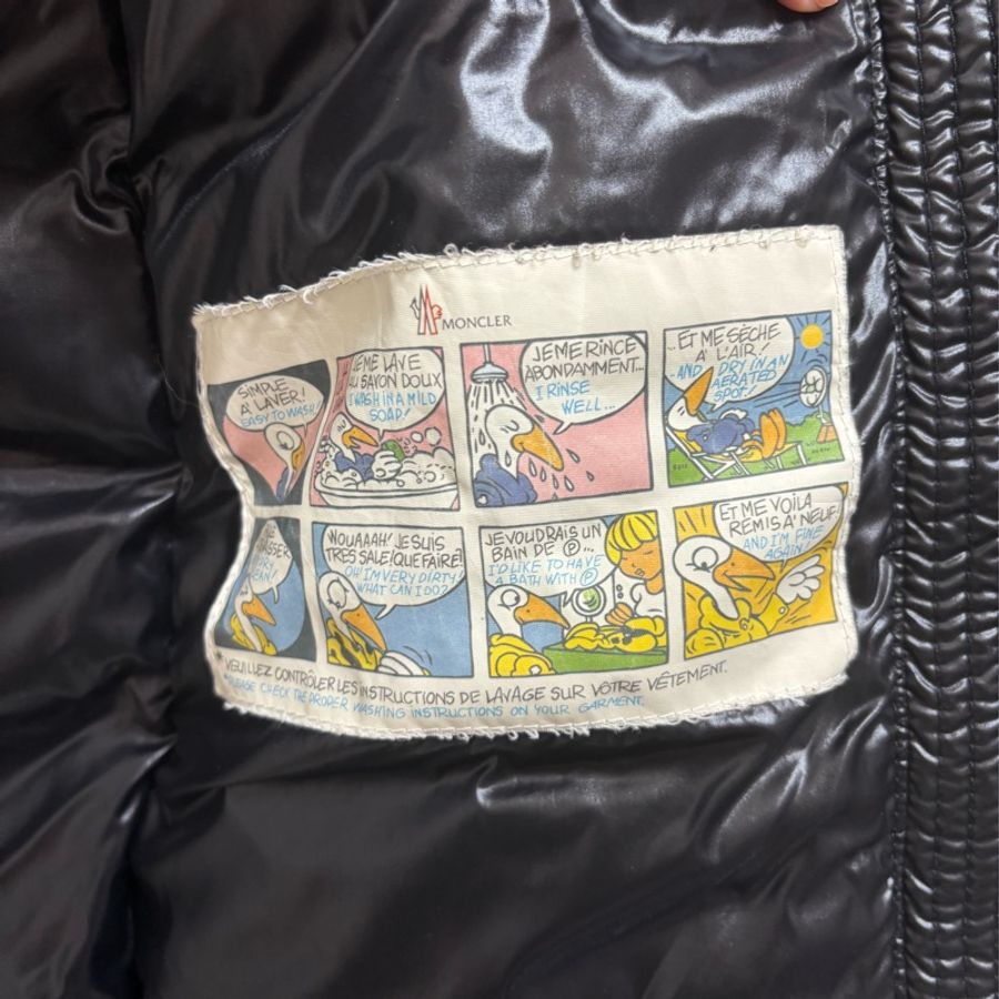 Moncler 黑色長版羽絨外套 ⚠️00號-12