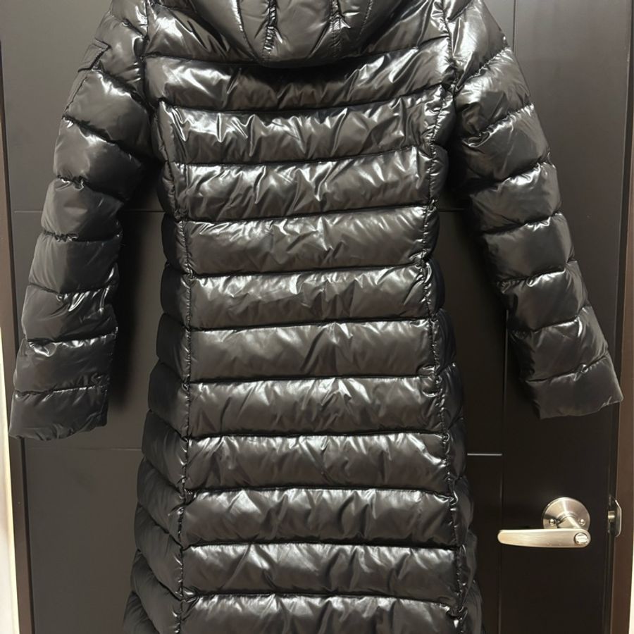 Moncler 黑色長版羽絨外套 ⚠️00號-13