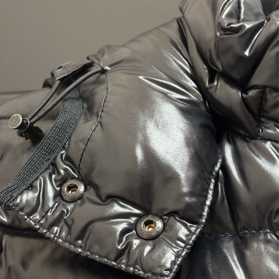 Moncler 黑色長版羽絨外套 ⚠️00號-20