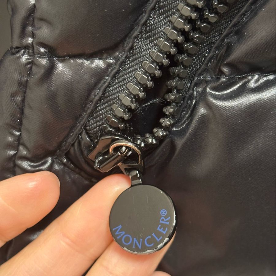 Moncler 黑色長版羽絨外套 ⚠️00號-24