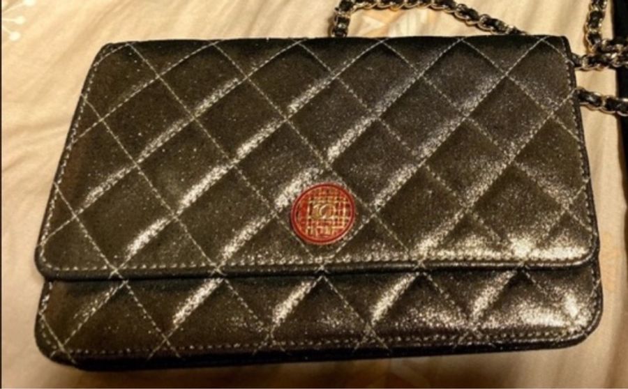 Chanel Woc Vintage 外縫線 菱格紋 鏈條包 信封包-4
