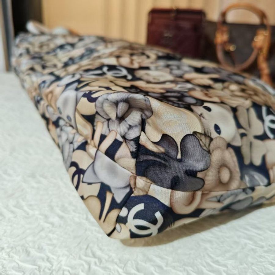 Chanel 雙C Logo 貓貓tote bag SA級羽絨款手提袋-1