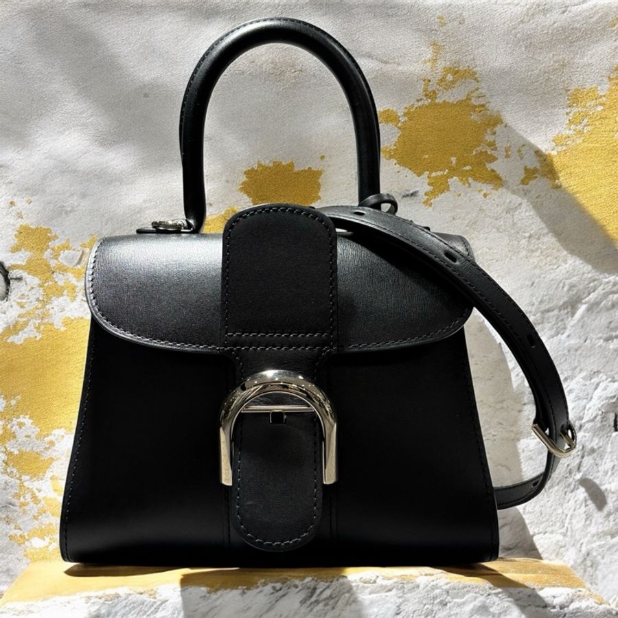 Delvaux Mini Brillant 黑色兩用包-0