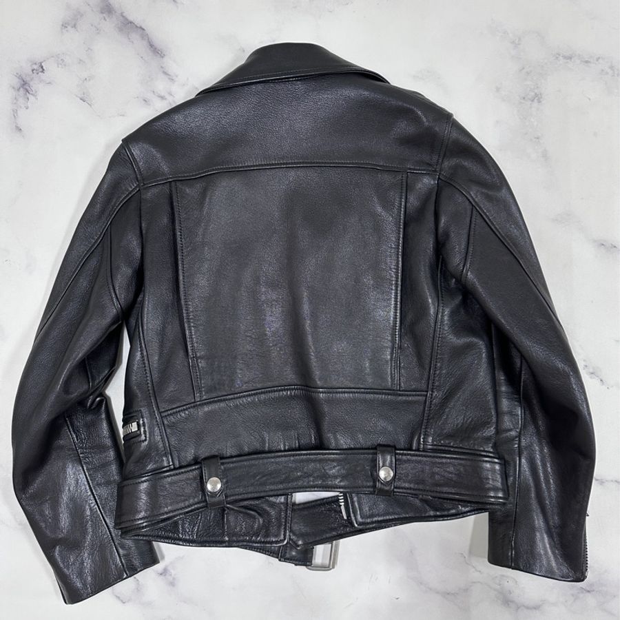 Acne Studios leather jacket 皮衣外套 騎士外套 羊皮外套 機車外套-9