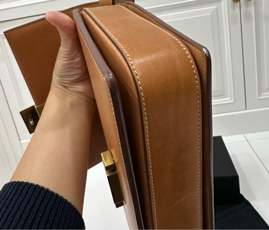 YSL 聖羅蘭 SAINT LAURENT Medium Bellechasse 大地色 麂皮 肩背包 斜背包 側背包-25