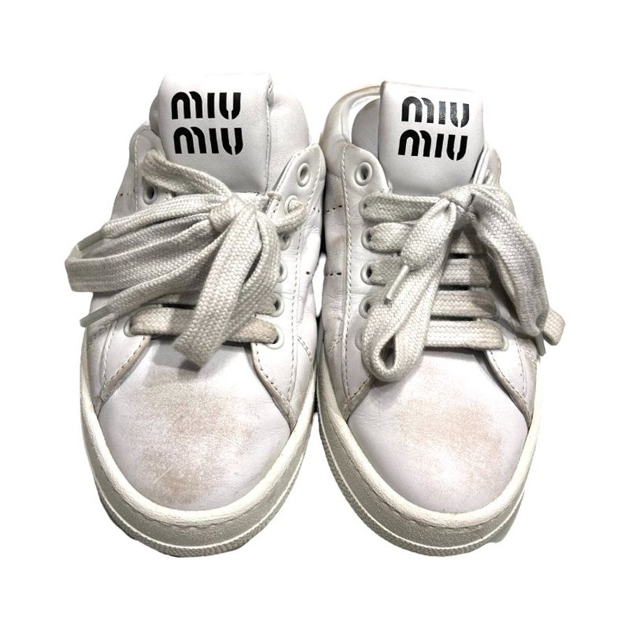 MIU MIU DIRTY LATEST SLIPPER SNEAKERS-0