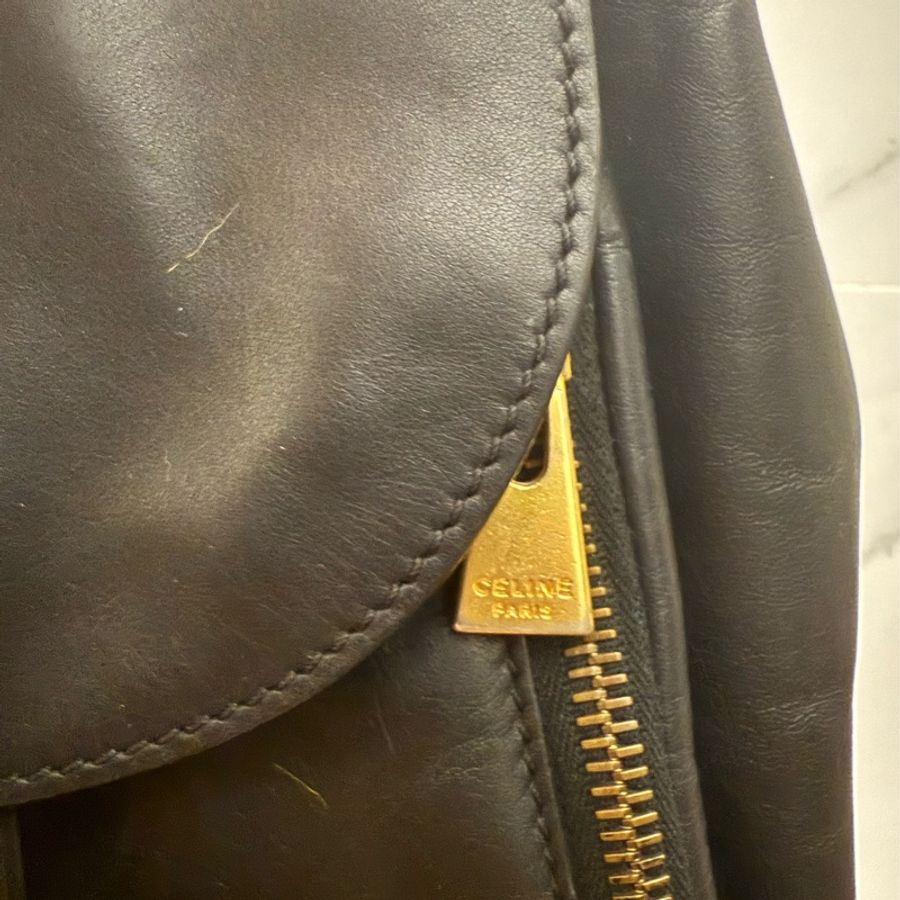 🧨 二手精品閒置出清 🉐 Celine 後背包 ｜耐裝｜小牛皮-32