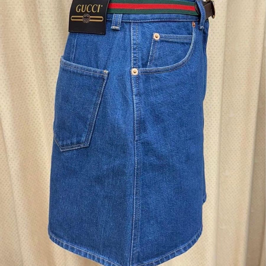Gucci 青春無敵的牛仔裙-2