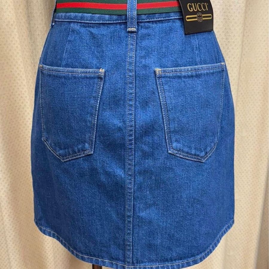 Gucci 青春無敵的牛仔裙-3