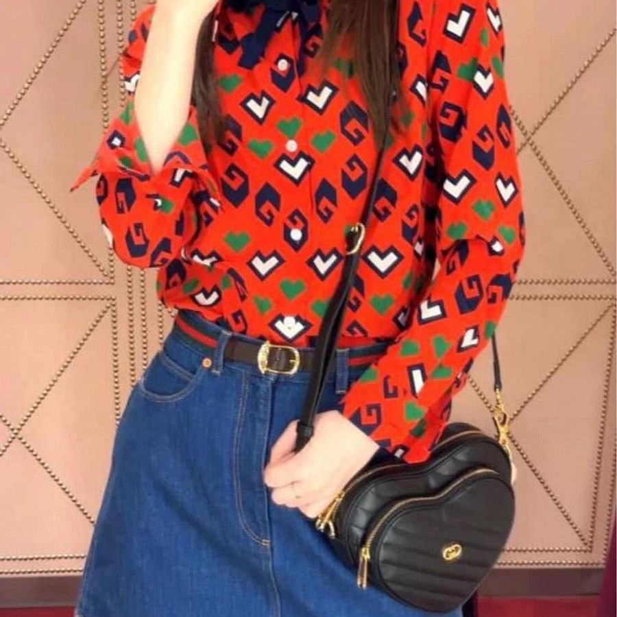 Gucci 青春無敵的牛仔裙-11