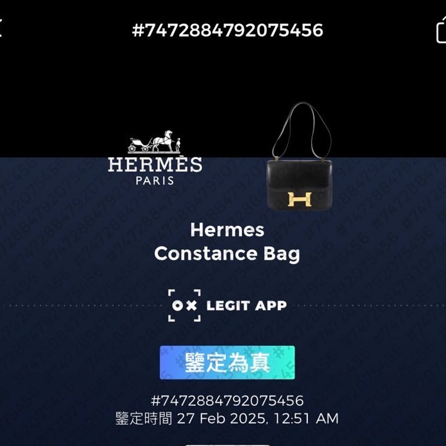 (已售出)Hermes Constance24 黑金box皮🈶購證 #全網最低 #全配 #已過檢 9新以上閒置釋出 五金🈶膜 🔥秒殺價格-87