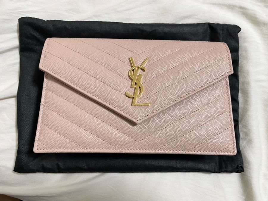 YSL Saint Laurent Pink WOC (small) 粉紅色小號-0