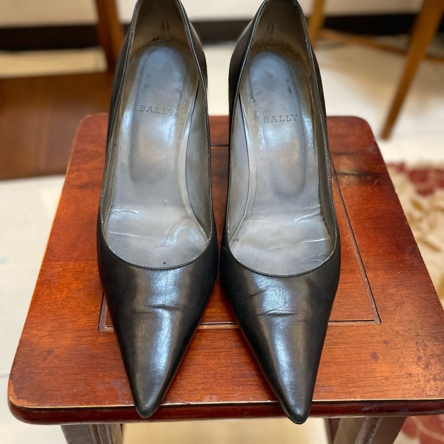 Bally 高跟👠小羊皮 37.5-0