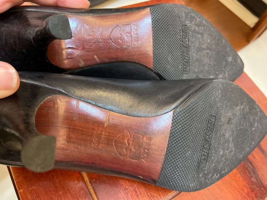 Bally 高跟👠小羊皮 37.5-9