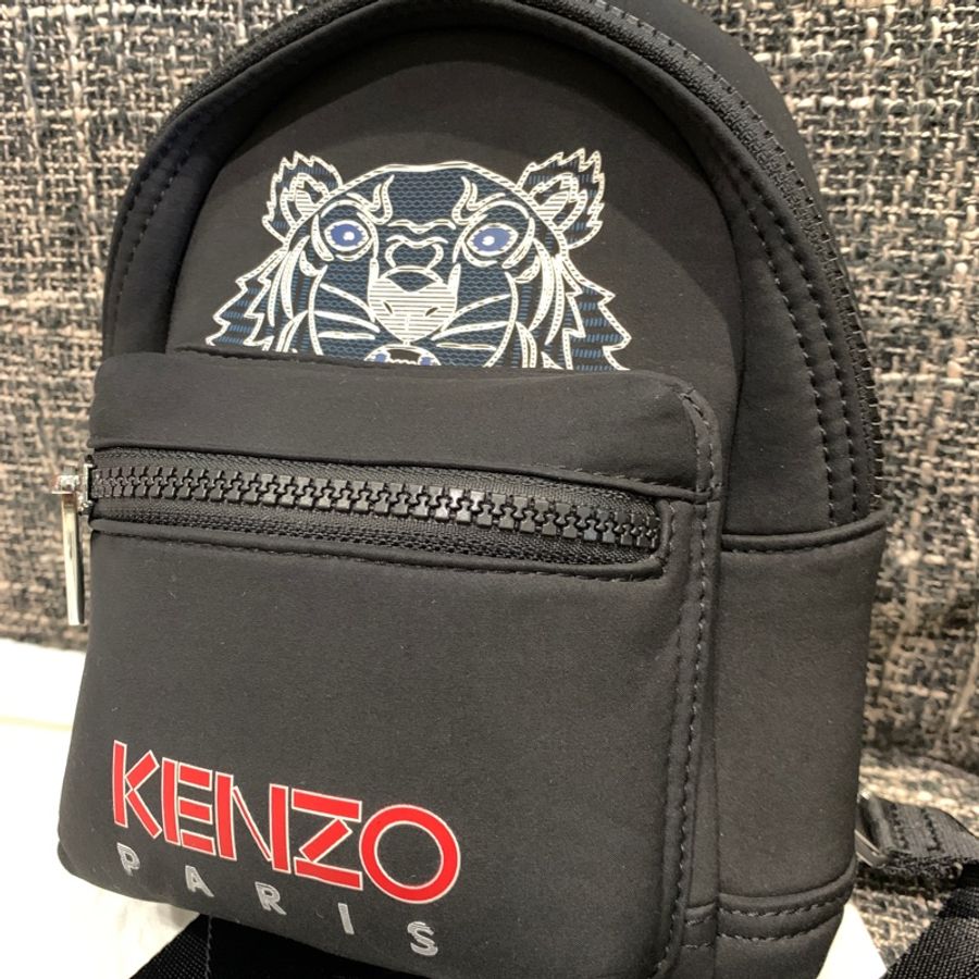 Kenzo太空棉虎頭後背包-8
