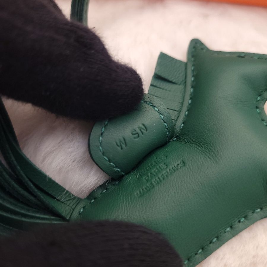 Hermès Rodeo PM Pegase 小飛馬吊飾(寶石綠 Vert Moyen)-4