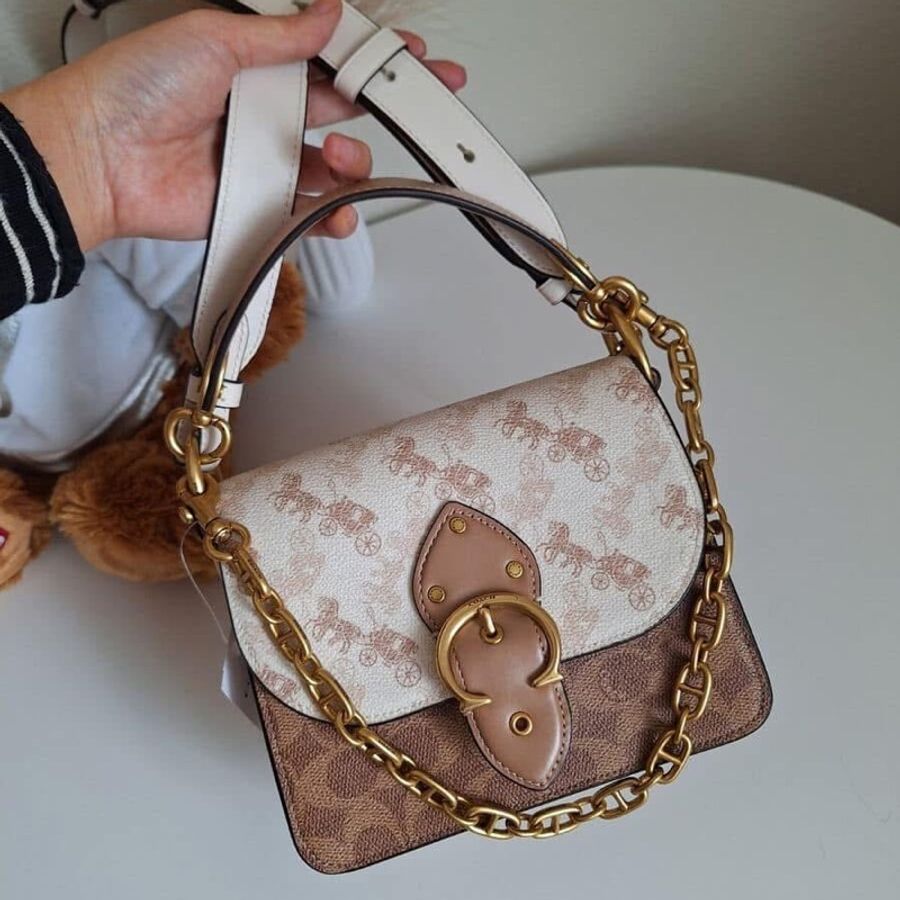 Beat Shoulder Bag 18 With Horse And Carriage Print-13