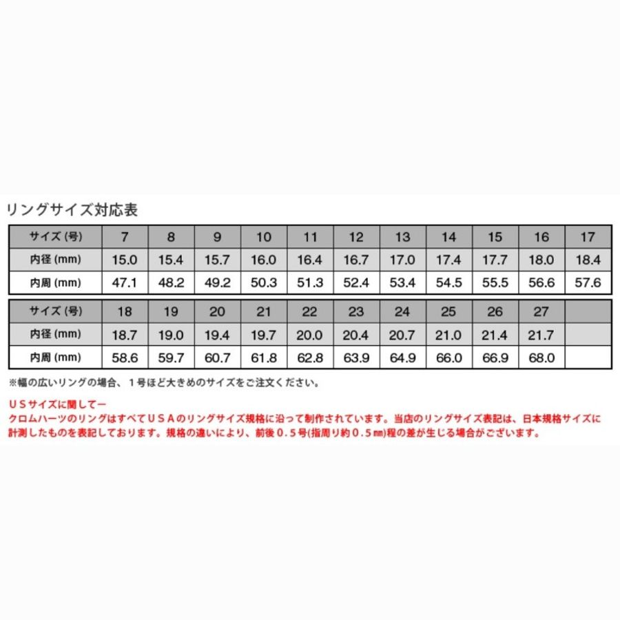 Chrome Hearts 克羅心 NTFL RING 純銀戒指 52-5