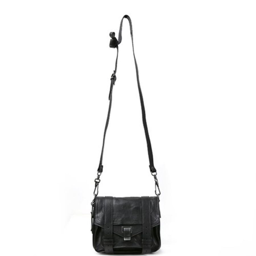 Proenza Schouler PS1 Pouch 黑色 肩背包 斜背包 側背包 手提包-10