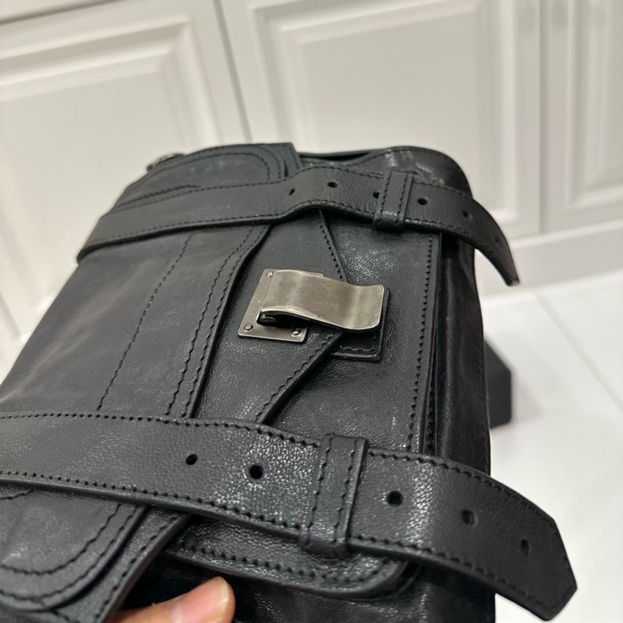 Proenza Schouler PS1 Pouch 黑色 肩背包 斜背包 側背包 手提包-17