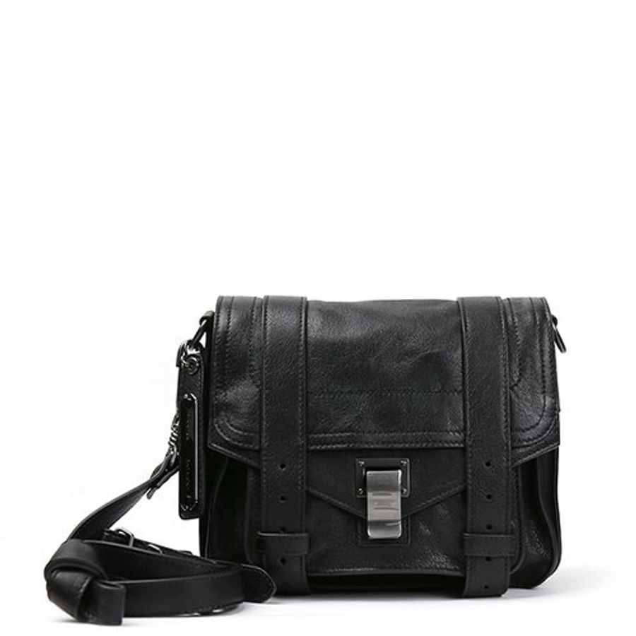Proenza Schouler PS1 Pouch 黑色 肩背包 斜背包 側背包 手提包-30