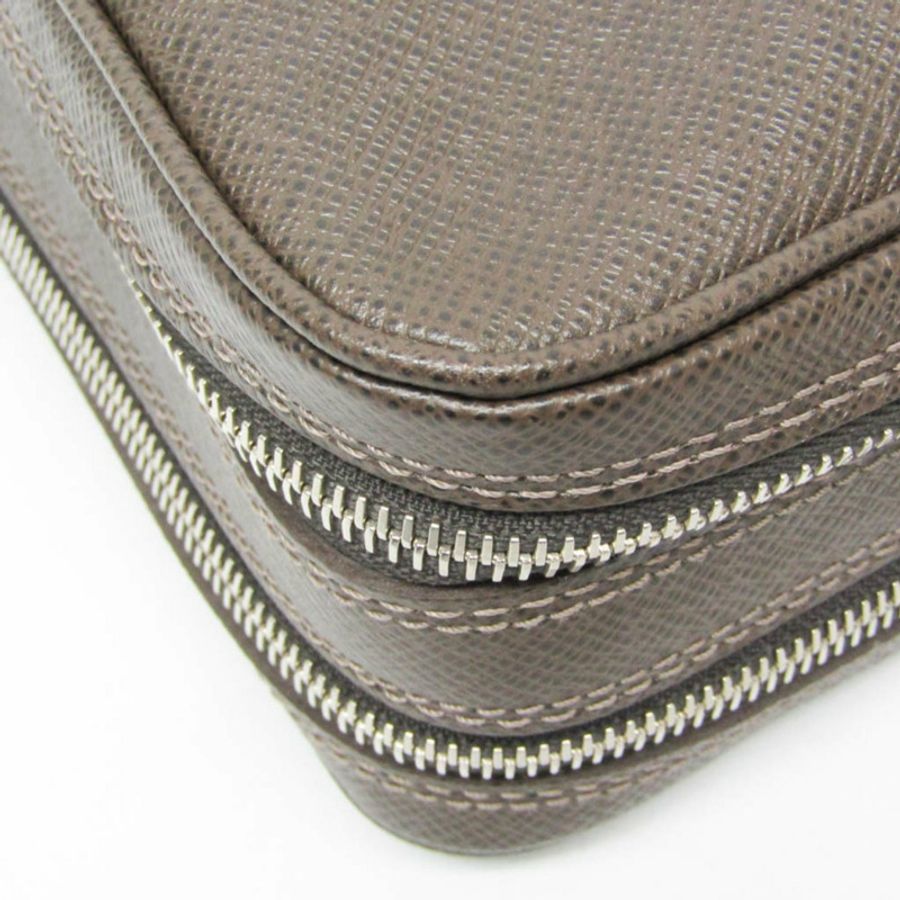 Louis Vuitton Taiga Pavel M31148 男士手拿包 灰熊色-5