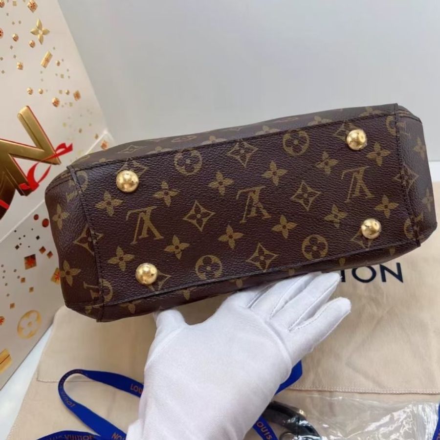 LV蒙田老花 蒙田bb 新款帶隔層好裝實用-3