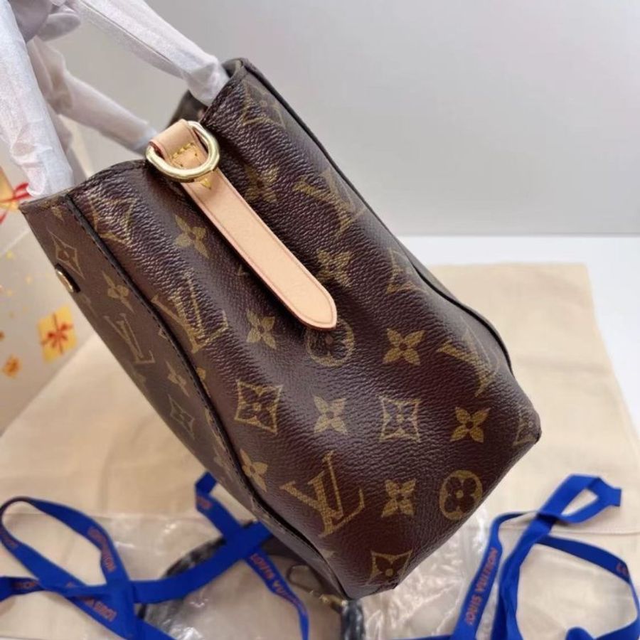 LV蒙田老花 蒙田bb 新款帶隔層好裝實用-5