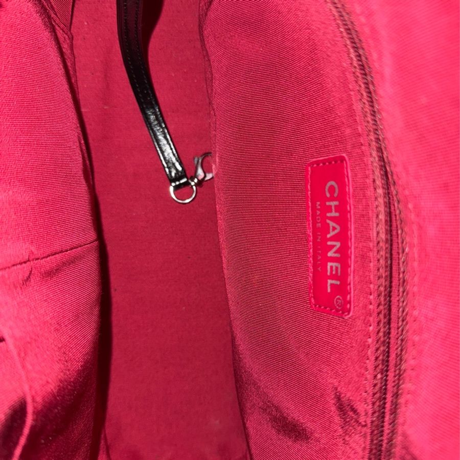 [大降價］CHANEL Gabrielle HoBo 香奈兒毛呢刺繡流浪包 （中款)-8