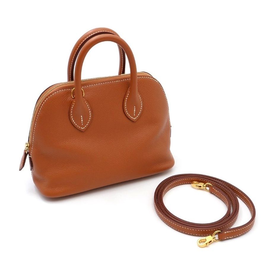 HERMES Mini bolide - 金棕金-0