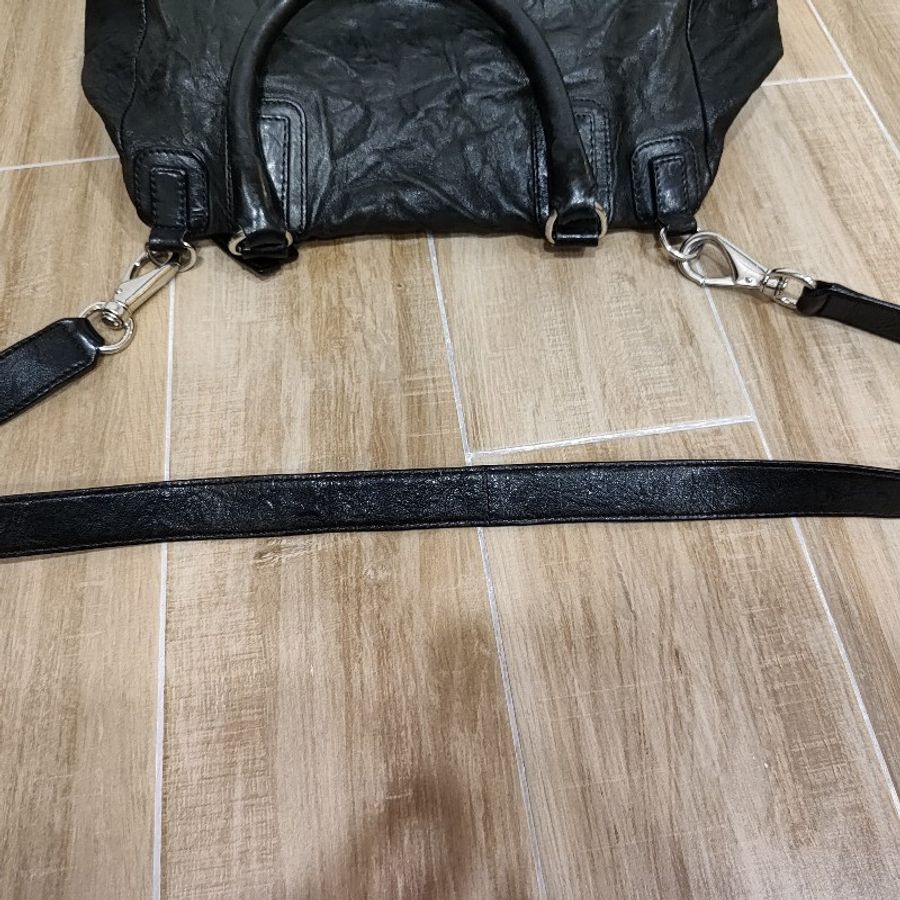 Givenchy pandora 潘朵拉黑色水洗羊皮 大容量 肩背包斜背包手提包 男包女包 多用途 出清-43