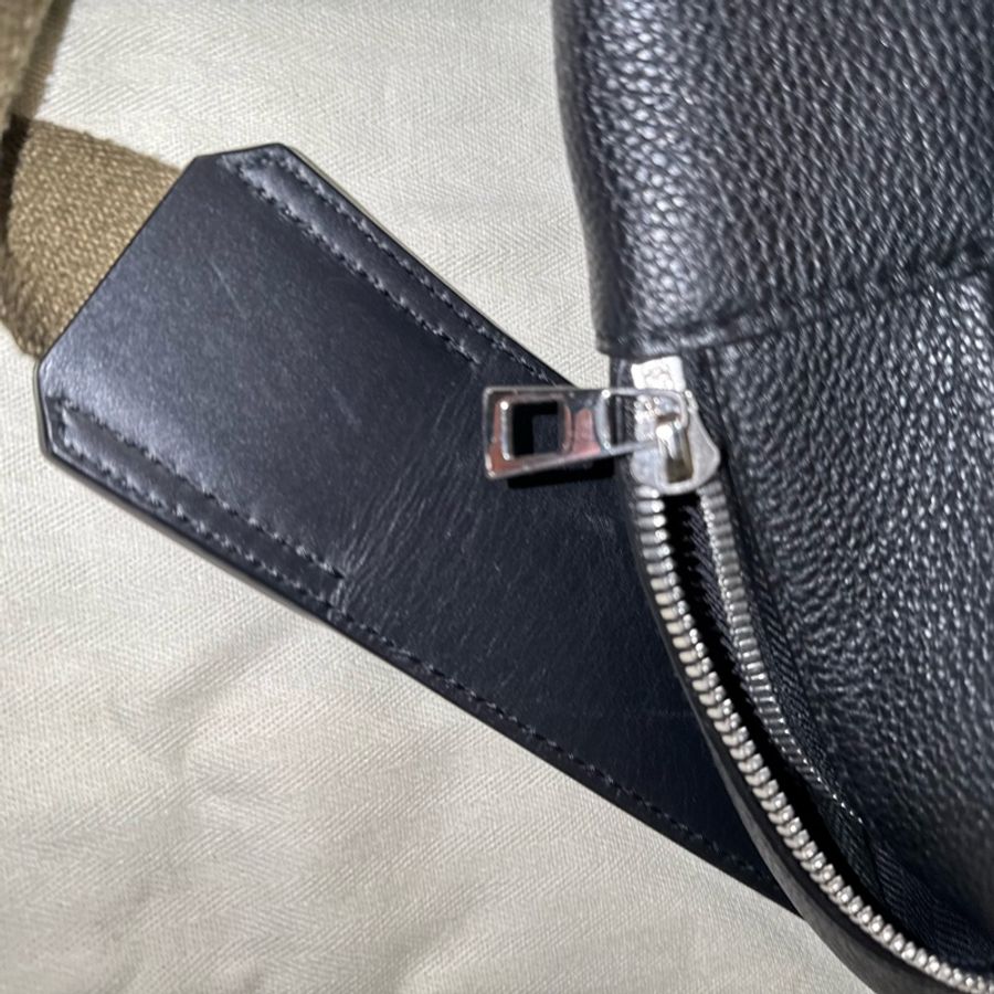 Loewe Military backpack in soft grained calfskin-12