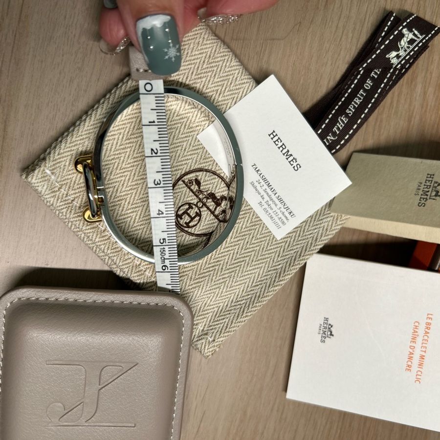愛馬仕豬鼻手環 Hermes Le Bracelet Mini Clic CHAINE D’ANCRE-13
