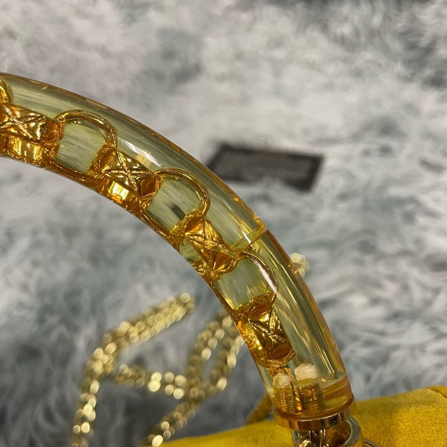 Chanel vintage 雕花手把mini handle 麂皮包 香奈兒-22