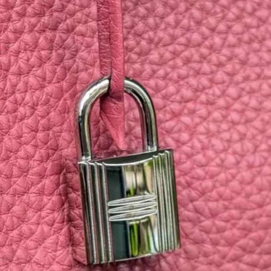 Hermes Birkin 35 Rouge銀釦-10