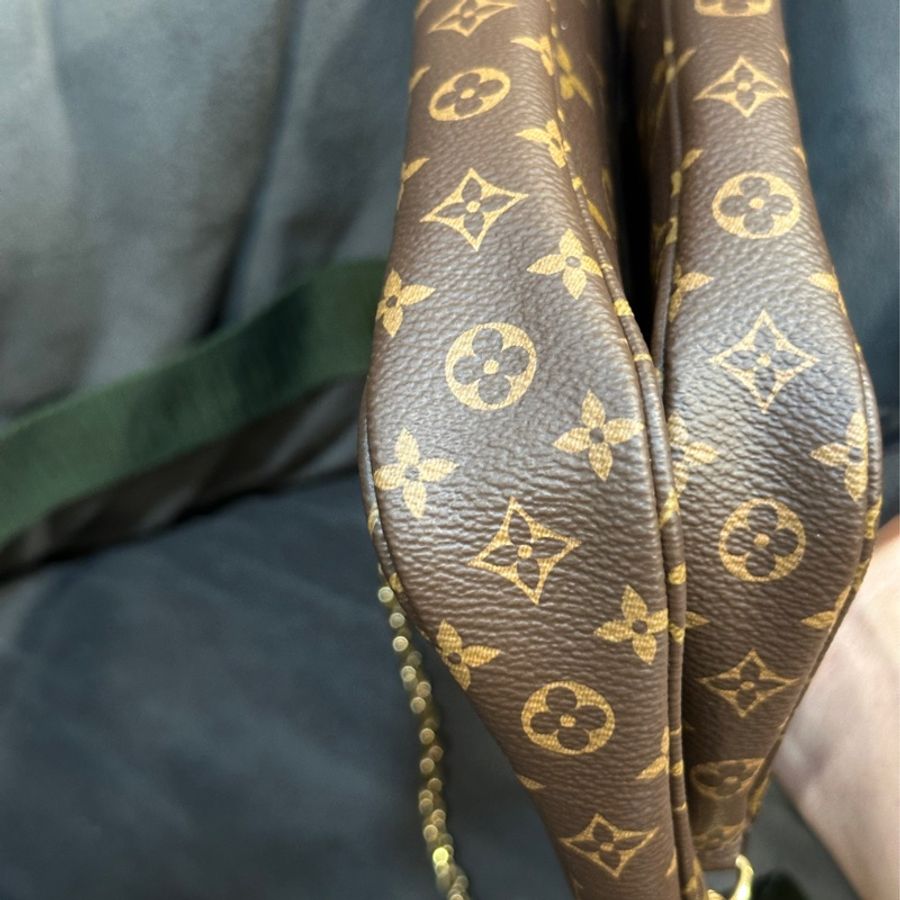 🈶購證 Lv五合一綠背帶斜/肩背包 芯片款💚專櫃在售9萬🔥-27
