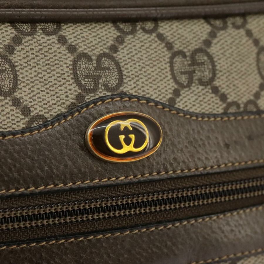 【日本直送】GUCCI Web Sherry Line GG Supreme 單肩包 PVC 米色 紅色 綠色 正品 mr832-14