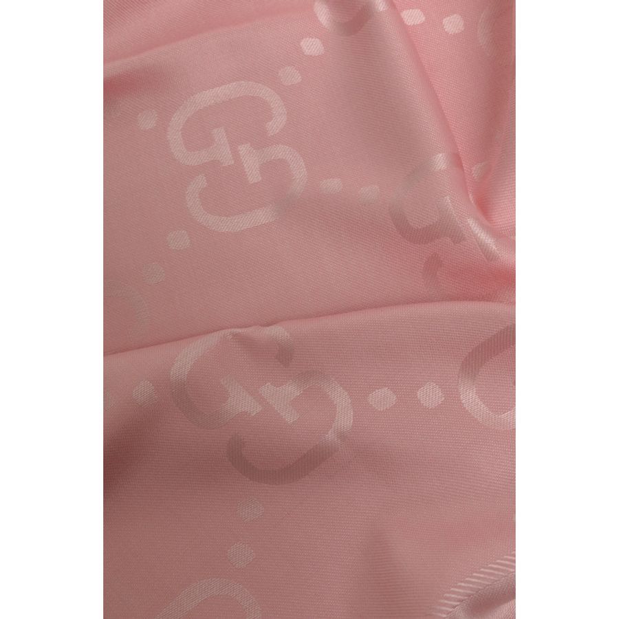 Gg Jacquard Silk Wool Shawl 圍巾-2