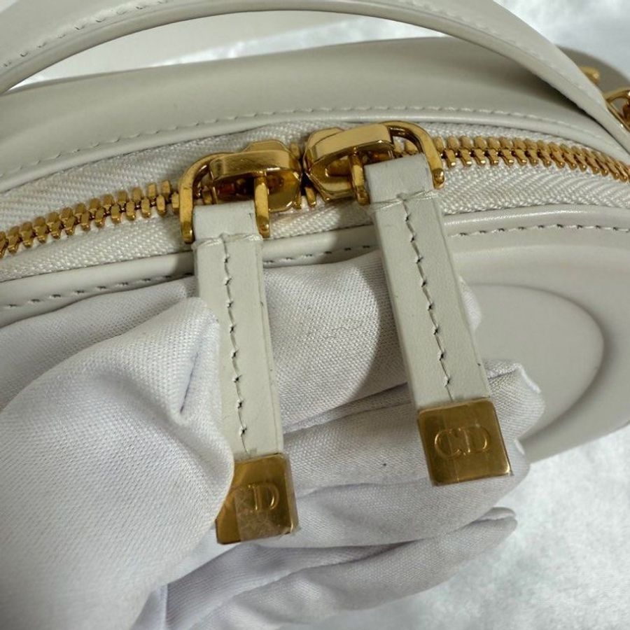 Dior CD Signature bag white-4