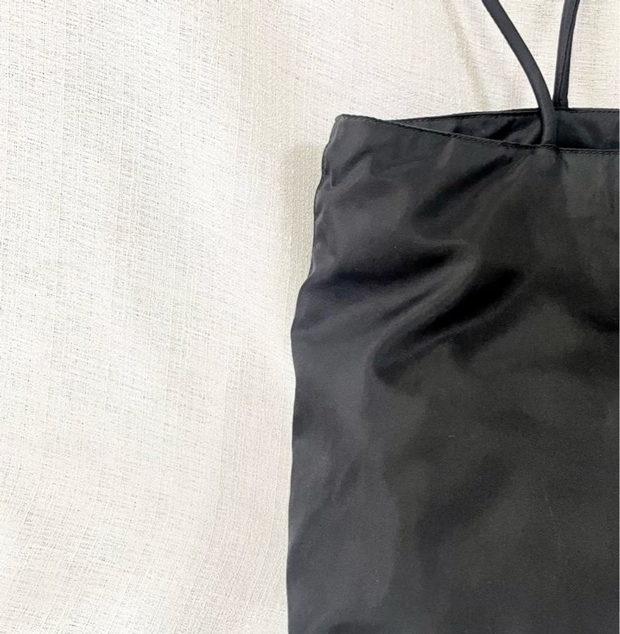 ✨Prada 黑色尼龍單肩包 托特包 Nylon Tote bag 35-14