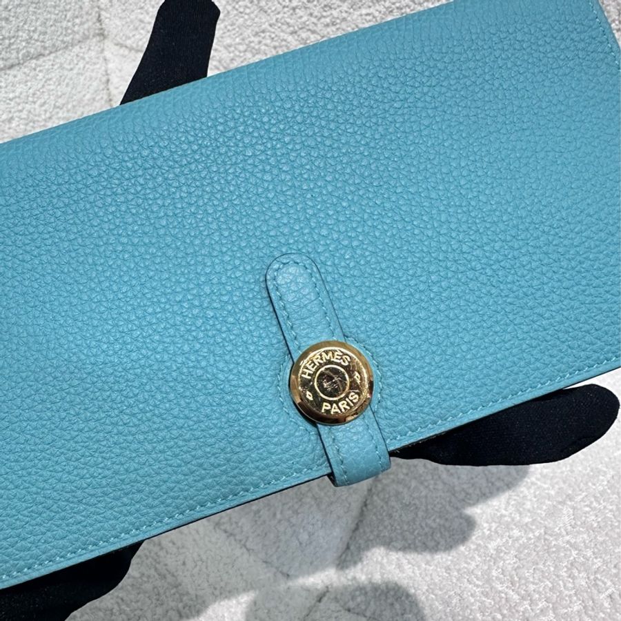 Hermès dogon duo長夾-13