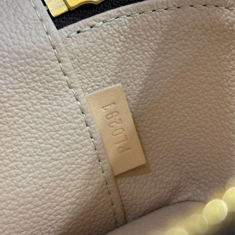 LV M44936 原花 字紋 NICE NANO 方盒子 便當包 化妝包 手提包 化妝箱-21